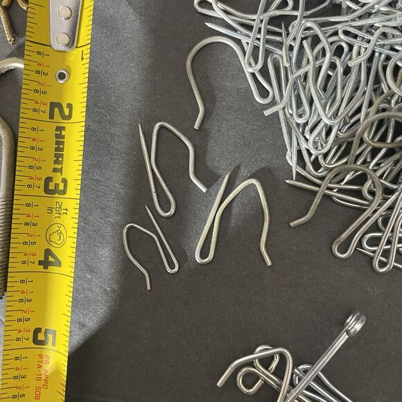 Huge Lot of VTG Curtain Drapery Pleating Hooks Curtain Hardware Mixed Lot - Picture 3 of 5